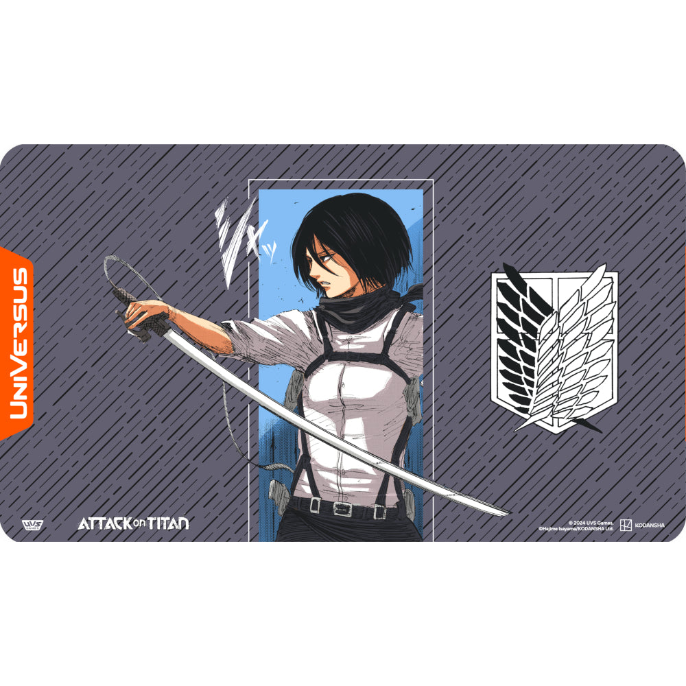 UniVersus Playmat: Attack on Titan - Mikasa Ackerman