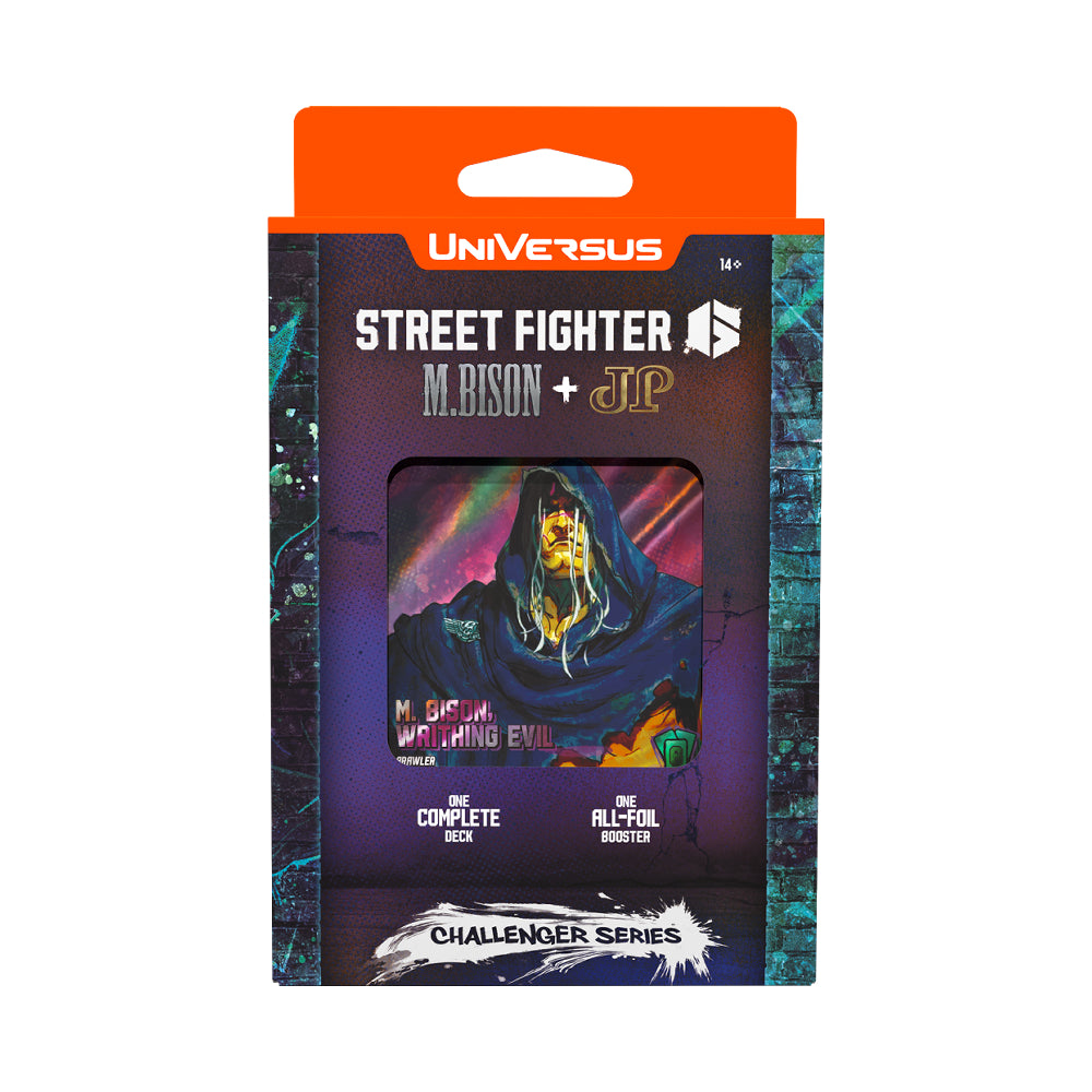 UniVersus: Street Fighter 6 Challenger Deck (Series #2) - M.Bison + JP