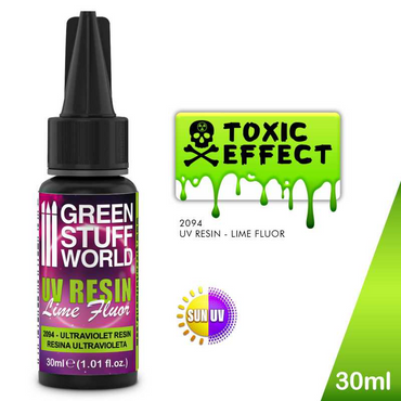 GSW: UV Resin - Lime Fluor (Toxic Effect / 30ml)