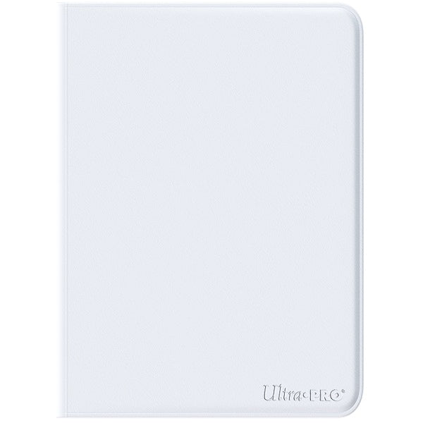 Ultra Pro Binder: The Vivid 9-Pocket Zippered PRO-Binders: White