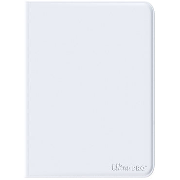 Ultra Pro Binder: The Vivid 9-Pocket Zippered PRO-Binders: White