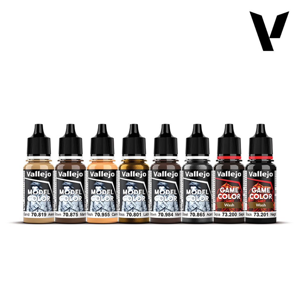 Vallejo: Utility Paint Set - World War II & World War III (70.201)