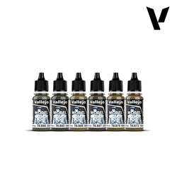 Vallejo: World War II Paint Set - American Armour & Infantry (70.203)