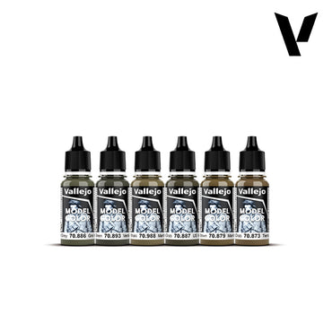 Vallejo: World War II Paint Set - American Armour & Infantry (70.203)