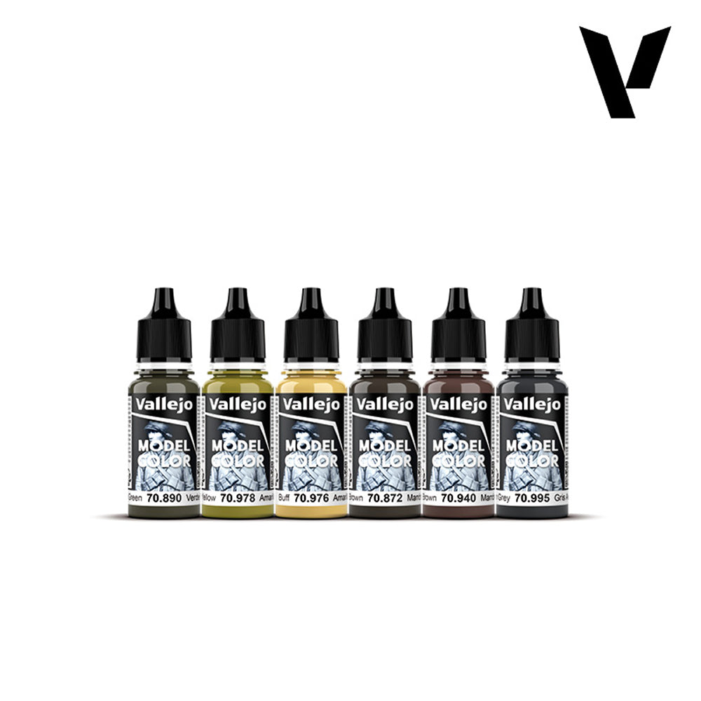 Vallejo: World War II Paint Set - German Armour (70.205)