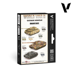 Vallejo: World War II Paint Set - German Armour (70.205)
