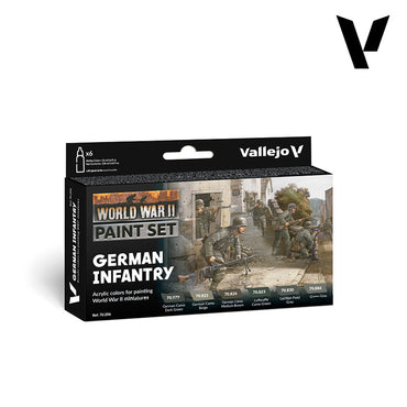 Vallejo: World War II Paint Set - German Infantry (70.206)