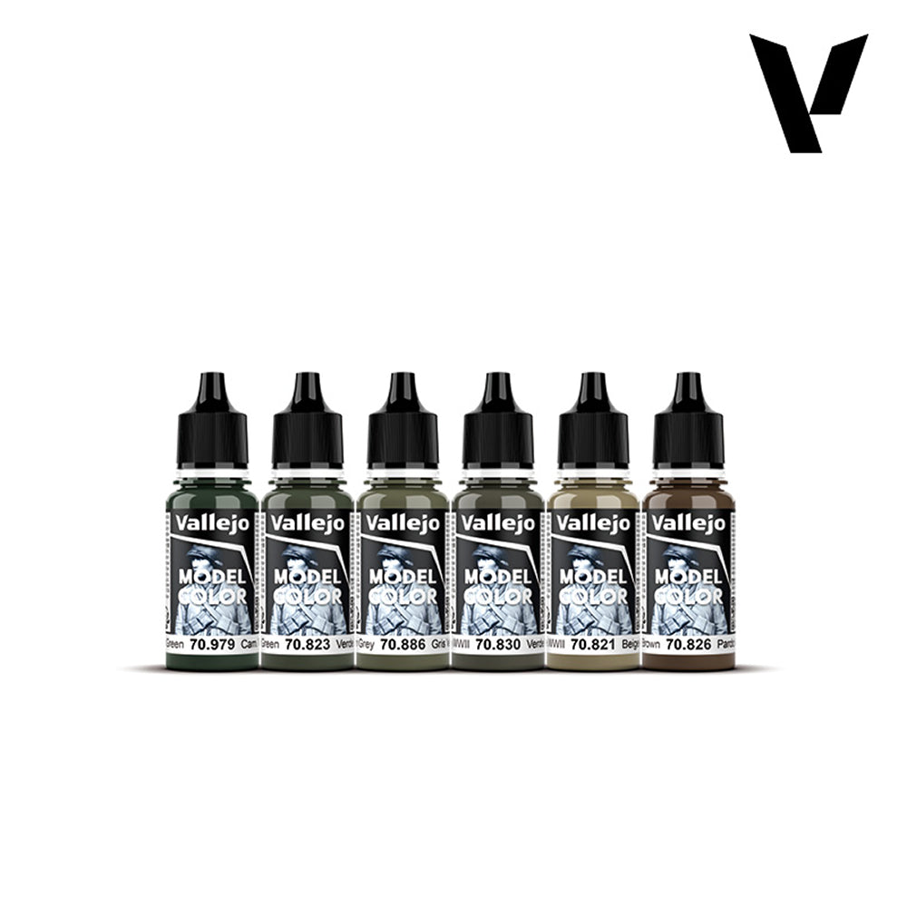 Vallejo: World War II Paint Set - German Infantry (70.206)