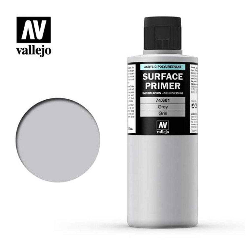 Vallejo: Primers - Grey (200ml) (74.601)
