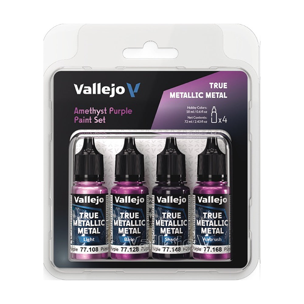 Vallejo: True Metallic Metal - Amethyst Purple Paint Set (77.255)