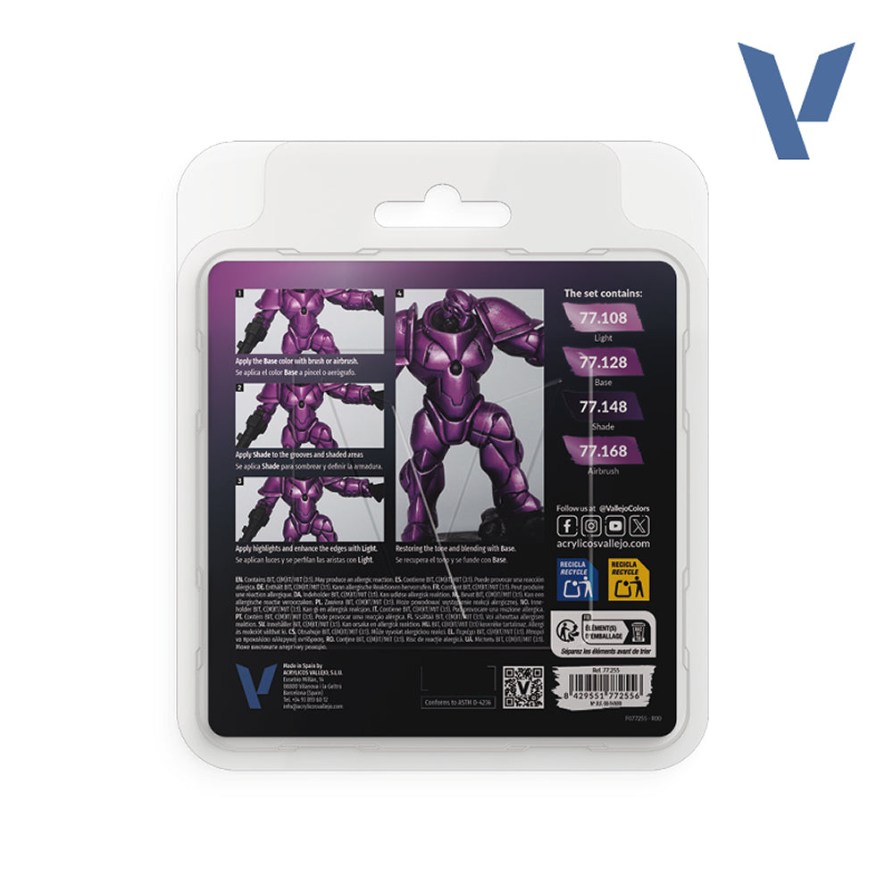 Vallejo: True Metallic Metal - Amethyst Purple Paint Set (77.255)