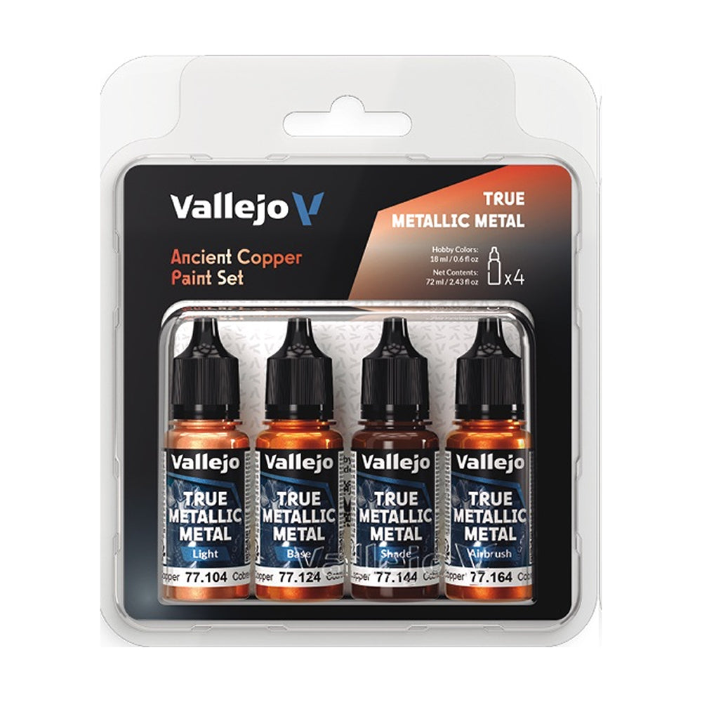 Vallejo: True Metallic Metal - Ancient Copper Paint Set (77.253)