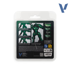 Vallejo: True Metallic Metal - Dusken Green Paint Set (77.257)