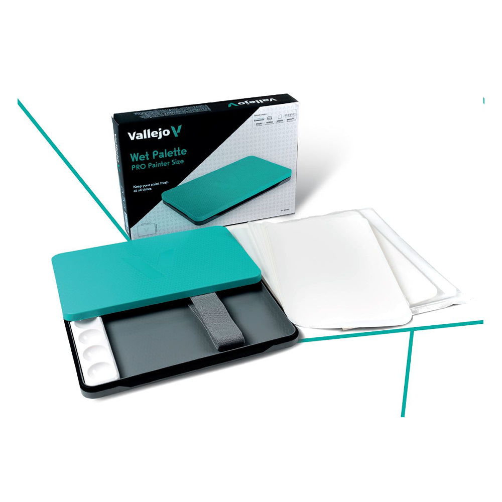 Vallejo: Wet Palette - PRO Painter Size (B90001)