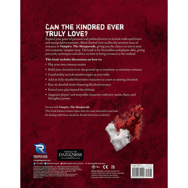 Vampire the Masquerade 5E: Blood-Stained Love (HC)