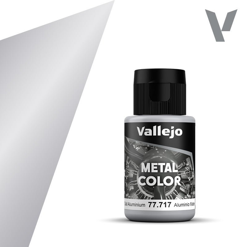 Vallejo: Metal Color - Dull Aluminum (32mL) (77.717)