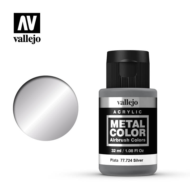 Vallejo: Metal Color - Silver (32mL) (77.724)