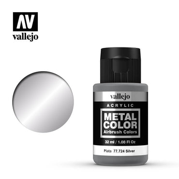 Vallejo: Metal Color - Silver (32mL) (77.724)