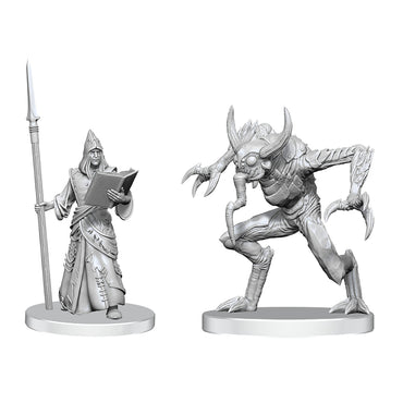 Pathfinder Minis: Vloriak (Despoiler Demon) & Demonologist (Unpainted / WV27)