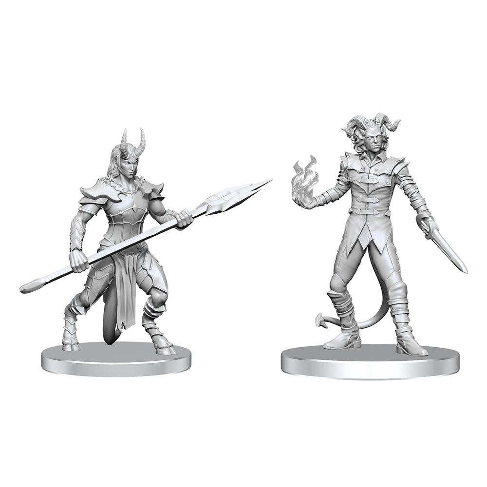 Pathfinder Minis: Vordine (Infantry Devil) & Pitborn Rogue (Unpainted / WV27)