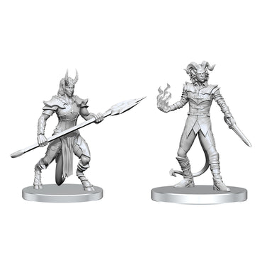 Pathfinder Minis: Vordine (Infantry Devil) & Pitborn Rogue (Unpainted / WV27)