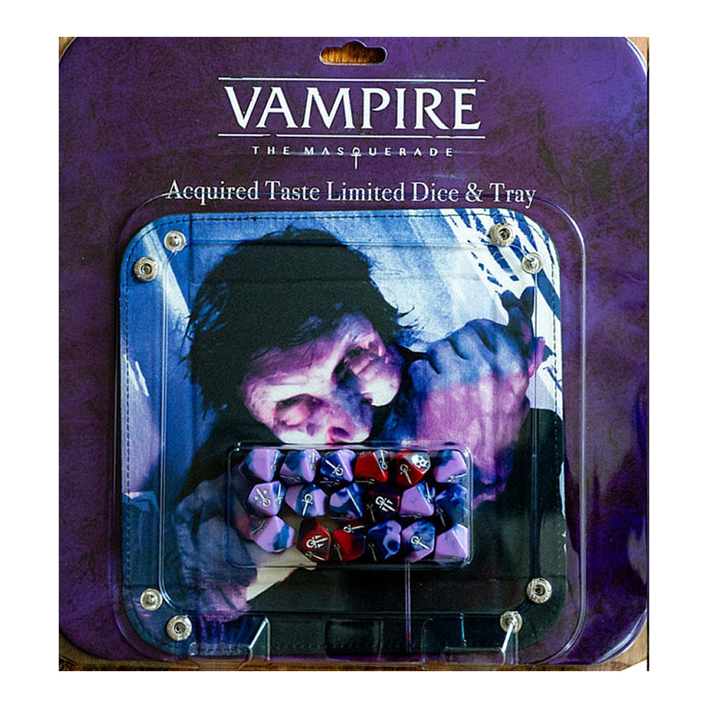 Vampire the Masquerade: Acquired Taste Limited Dice & Tray