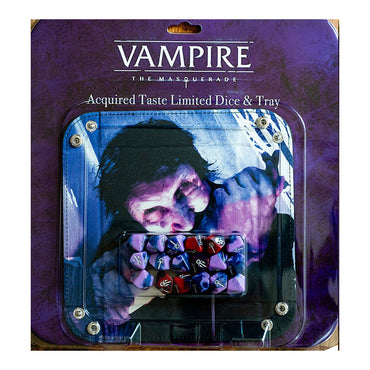 Vampire the Masquerade: Acquired Taste Limited Dice & Tray
