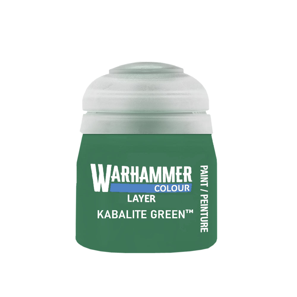 Warhammer Colour: Layer Paint - Kabalite Green (12ml)