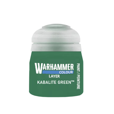 Warhammer Colour: Layer Paint - Kabalite Green (12ml)