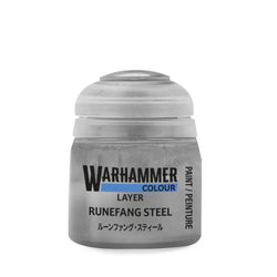 Warhammer Colour: Layer Paint - Runefang Steel (12ml)