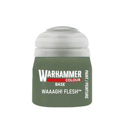 Warhammer Colour: Base Paint - Waaagh! Flesh (12ml)