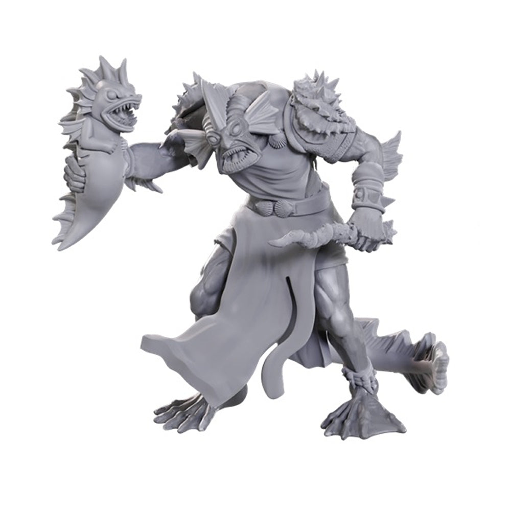 D&D Minis: Sahuagin Priestess (Unpainted / WV24)