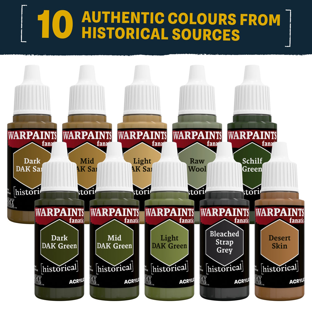 Army Painter: Historical Paint Set - World War 2 German Afrika Korps