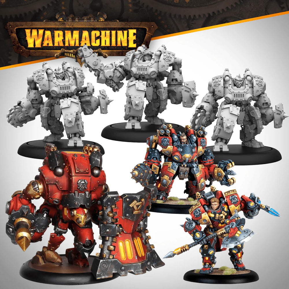 Warmachine: Khador Annihilators Command Cadre Set
