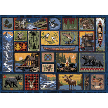 Cobble Hill Puzzles (1000 Pieces): Woodcraft