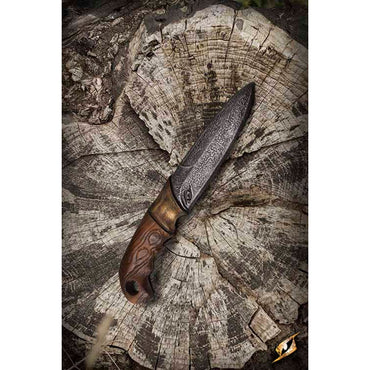 Epic Armoury: Woodsman Knife - Dark (23cm)