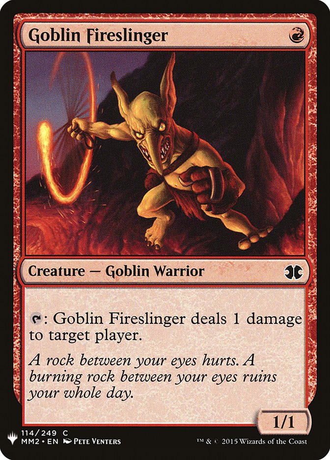 Goblin Fireslinger [Mystery Booster]