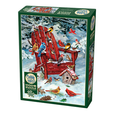 Cobble Hill Puzzles (1000 Pieces): Adirondack Birds