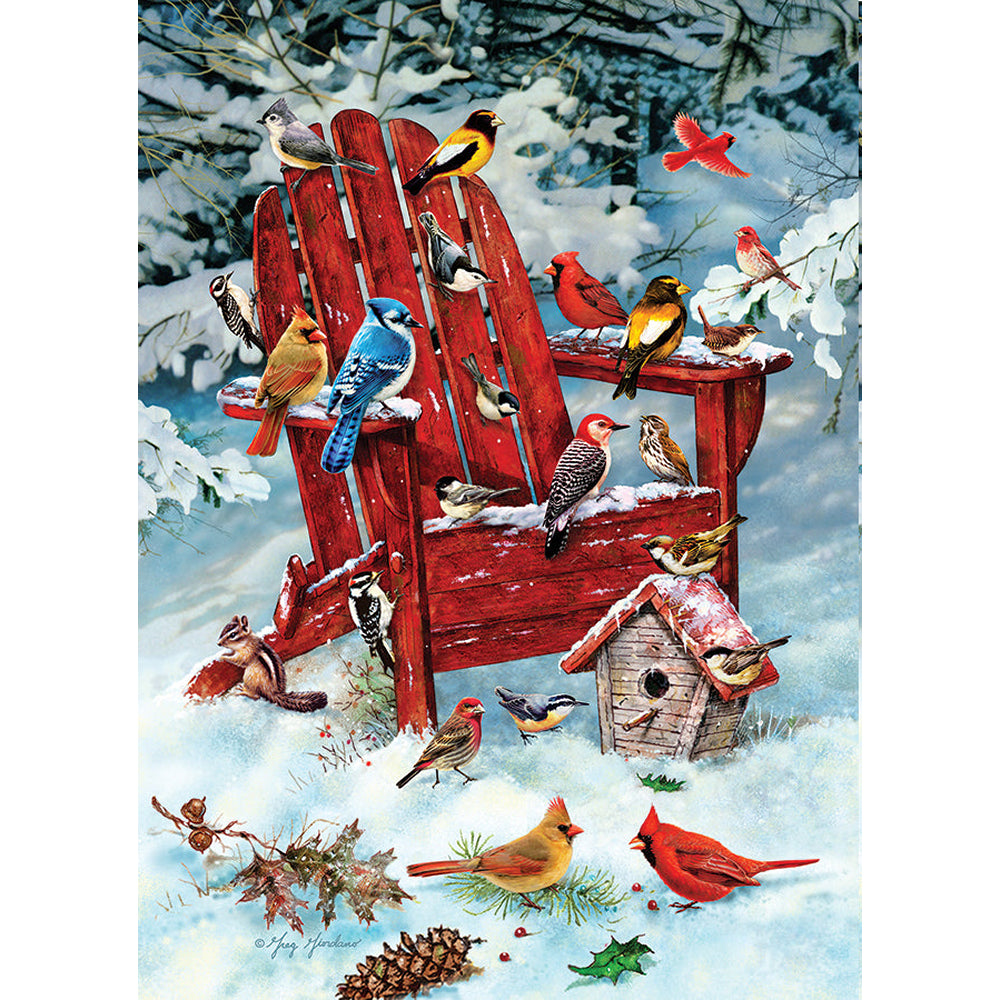 Cobble Hill Puzzles (1000 Pieces): Adirondack Birds