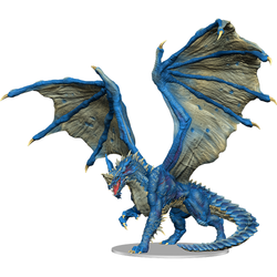 D&D Minis: Adult Blue Dragon (Unpainted)