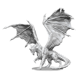 D&D Minis: Adult Blue Dragon (Unpainted)