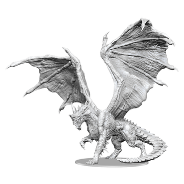 D&D Minis: Adult Blue Dragon (Unpainted)