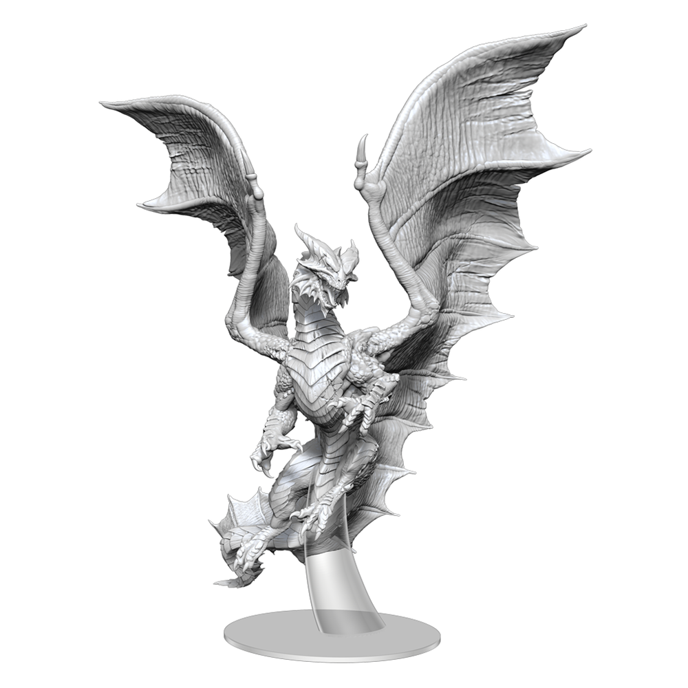 D&D Minis: Adult Copper Dragon (Unpainted)