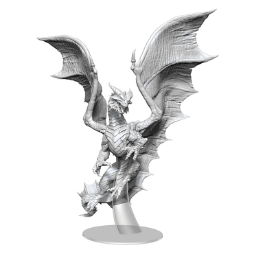 Dungeons & Dragons Icons: Adult Copper Dragon Unpainted