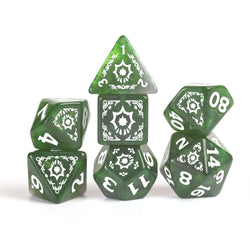 D&D Adventure Dice: Cleric - Green (Sirius Dice)