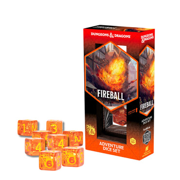 D&D Adventure Dice: Fireball (Sirius Dice)