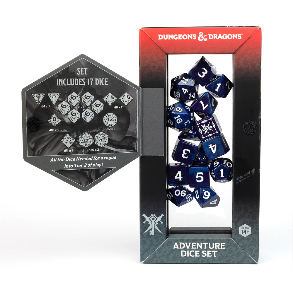 D&D Adventure Dice: Rogue - Purple (Sirius Dice)