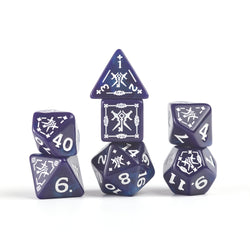 D&D Adventure Dice: Rogue - Purple (Sirius Dice)