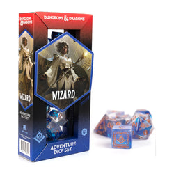 D&D Adventure Dice: Wizard - Blue (Sirius Dice)