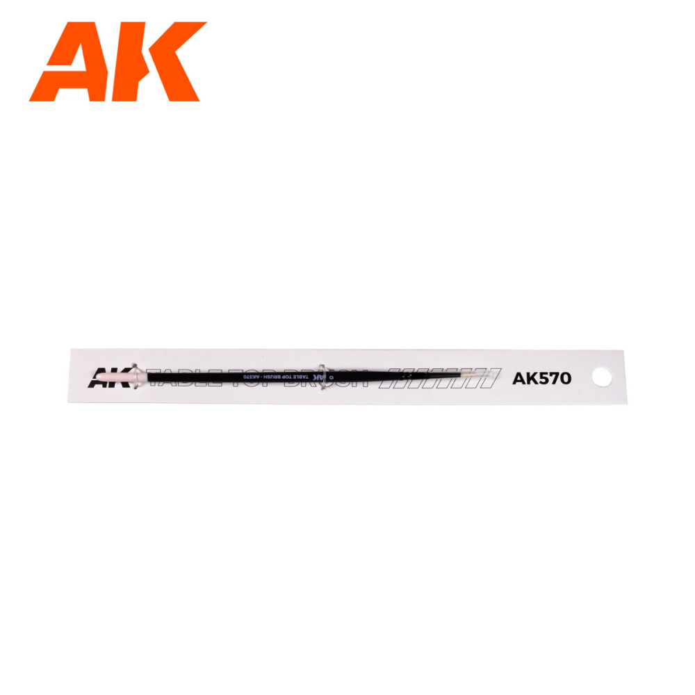 AK Interactive Table Top Brush (Size 0)